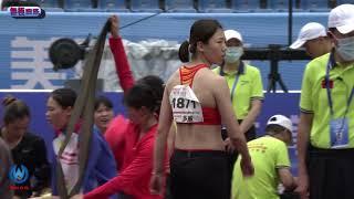 陕西王美晴第三投35米55！！2021全国田径锦标赛女子七项全能之标枪