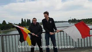 Àlli uf d' Europa Bruck! -   Freiheit fer 's Elsass-Mosel Land!