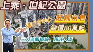 中山上乘世紀公園 |總價80萬買臨街旺鋪 |深中通道首站 |萬民匯商超、保利商超環繞