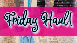 7/26/24 Friday HAUL ~ Ohuhu Acrylic Pens, HSN, Joann’s, and more plus crafty updates!