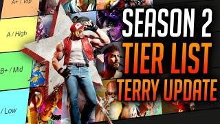 Street Fighter 6 Season 2 Tier List! Terry DLC Update