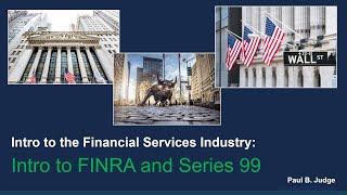 22   FINRA and Series99   V01