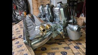 Unboxing a NEW set of Triple SU Carburettors