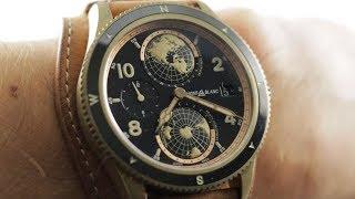 Montblanc 1858 Geosphere Bronze GMT Limited Edition 117840 Montblanc Watch Review