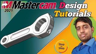 Mastercam Cad Tutorials I 3D CAD EXERCISES 1091I Study Cad Cam #mastercam #cnc #vmc