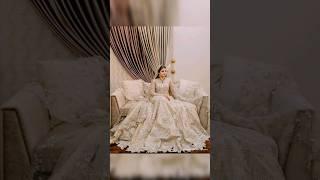 Top Pakistani nikkah dresses 2024️️|white dress for nikkah #fashion #trending #shorts