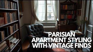 Parisian Apartment Styling with Vintage Finds: Timeless Elegance & Effortless Charm