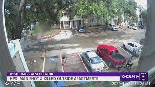 Man shot and killed outside SW Houston apartment complex