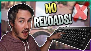 Valorant but I CAN'T RELOAD! | Twitch Stream Highlights #8