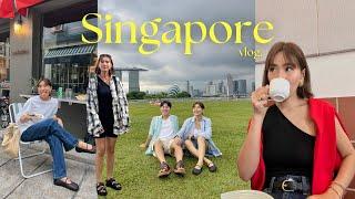 Singapore Vlog ทริปชิวๆ เดินชม museum คาเฟ่น่ารักๆ ปั่นจักรยานที่ Marina bay sands | WEARTOWORKSTYLE