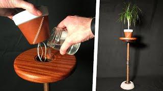 How to Make a Self-Watering Plant Stand