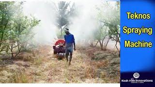 Spraying Machine for Pomegranate - KashHith Innovations - Teknos spraying machine | Call 07000795387