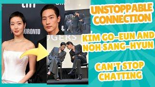 "Unstoppable Connection: Kim Go-eun and Noh Sang-hyun Can't Stop Chatting"