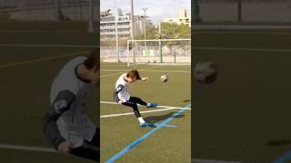 My best FREE KICK on my YouTube channel#shorts #football #soccer #footballskills #soccerskills