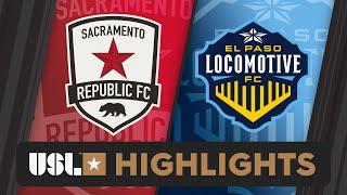 8.14.2024 | Sacramento Republic FC vs. El Paso Locomotive FC - Game Highlights