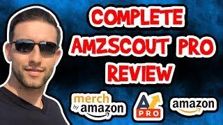 Complete AMZScout Pro Extension Review - Amazon FBA And Merch By Amazon Product Research Tutorial