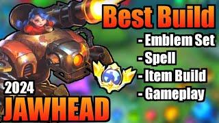 JAWHEAD BEST BUILD 2024 | TOP 1 GLOBAL JAWHEAD BUILD | JAWHEAD - MOBILE LEGENDS | MLBB (Part 3)