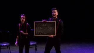 Impro muette par La Page Blanche au Festival 2017 des 12h d'impro de Toulouse, improvisation