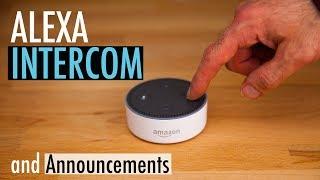 Alexa Intercom - How to use Alexa as an Intercom with Echo and Drop In