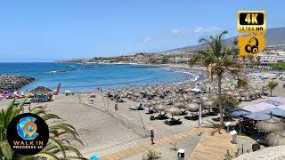 Exploring Tenerife South Promenade [Canary Islands ] 4K/60fps Walk