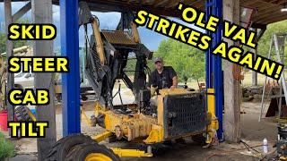 Tilting The Cab On A New Holland LX565 Skid Steer