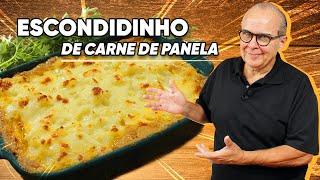 VOCÊ NUNCA COMEU UM ESCONDIDINHO DE CARNE DE PANELA TÃO SIMPLES E GOSTOSO! - CHEF TAICO