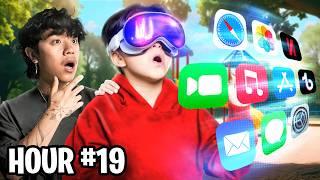 Kids Try Apple Vision Pro LIFE HACKS!