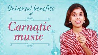 Universal benefits of learning Carnatic music | VoxGuru ft. Pratibha Sarathy