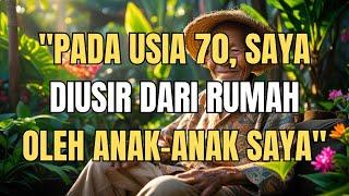 SEJARAH NYATA   PADA USIA 70 TAHUN, ANAK ANAKNYA MENGUSIRNYA DARI RUMAHNYA 