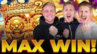 INCREDIBLE MAX WIN ON 5 LIONS  MEGAWAYS 2 (MAX MEGAWAYS) 