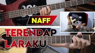 NAFF - TERENDAP LARAKU | FULL Cover Gitar Chord + Melodi | Karaoke Lirik By Sobat P