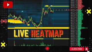 NQ Futures Heatmap Live Day Trading Nasdaq (6-23-25) S&P Tickstrike Orderflow with Heatmap