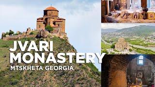 Visiting Jvari Monastery in Mtskheta Georgia | Georgian Cathedral | Georgia Country