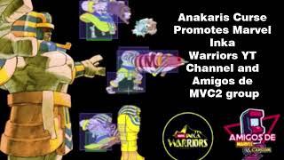 Anakaris Curse Promoted Marvel Inka Warriors and Amigos de Mvc2! He's Always a BIG Supporter! #Mvc2