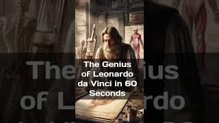 The Genius of Leonardo da Vinci in 60 Seconds #ArtHistory #Inspiration #shorts #facts #history