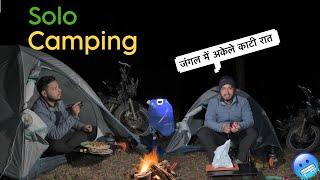 Solo Night Camping In Uttarakhand Forest | Camping In India | Bora the Camper