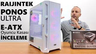 Raijintek Ponos Ultra Oyuncu Kasası İncelemesi #gaming #pc #pcgaming