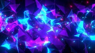 Geometric Bright Triangular Background video | Footage | Screensaver