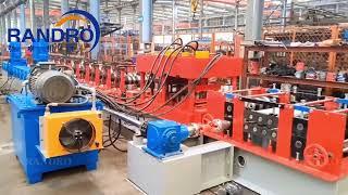 Crash Barrier Highway Guardrail Roll Forming Machine