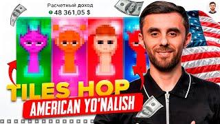  TILES HOP AMERICAN YO'NALISH //  HOLITECH BU JUDA OSON // AMERICAN YOUTUBE 