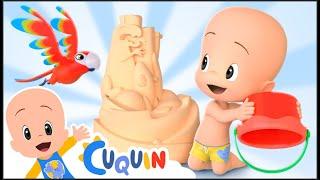 Juguemos en la playa ️ Canciones infantiles para bebés con Cleo y Cuquín