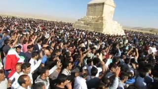 Shiraz, Iran Thousands gathers to commemorate the Cyrus the Great