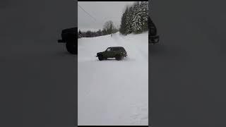 Schafft der Lada Niva 4x4 die 180 Grad? - Offroad Wintertest 2023