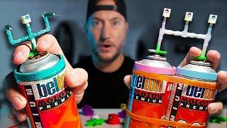 Testing The World's Most INSANE Spray Paint Caps