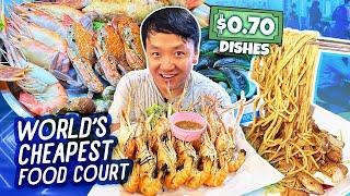 The CHEAPEST & GREATEST Food Court in the WORLD! 100 Foods to Eat Before You Die #58