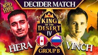 Hera vs Vinchester in another EPIC series in King of the Desert 4