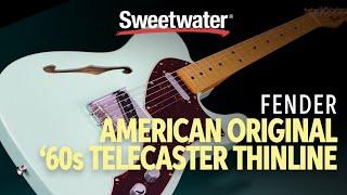 Fender American Original '60s Telecaster Thinline Guitar Demo