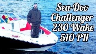 Sea-Doo BRP Challenger 230 Wake 510 обзор катера на водометах