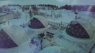 Aurora Igloo hotel Nothern Lights Village Murmansk. Аврора Вилладж отель Иглу. Северное Сияние