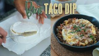 Brie Cheese Taco Dip | The Perfect Keto Party Food